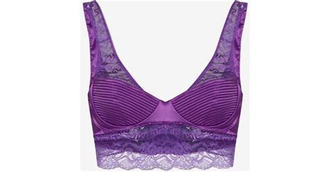 versace lace bralette top|Versace bralette outfit.